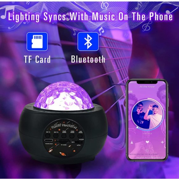 New Galaxy Projector with Bluetooth Speaker - Picture 4 of 5